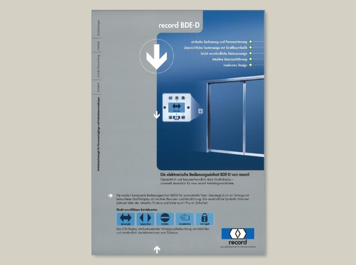 record BDE-D Datenblatt