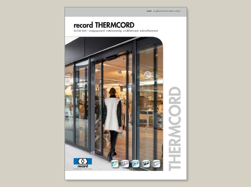record THERMCORD – Broschüre