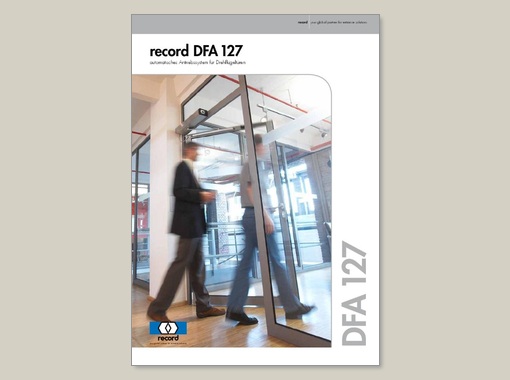 record DFA 127 – Broschüre
