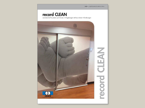 record CLEAN – Broschüre