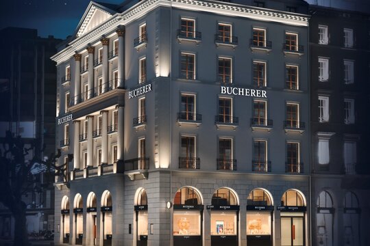 Bucherer Genève - modernisation du magasin de luxe