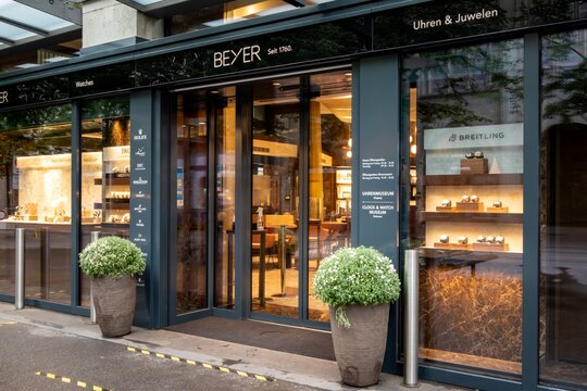 Résistance maximale à l'effraction pour un magasin de montres - Beyer à la Bahnhofstrasse de Zurich