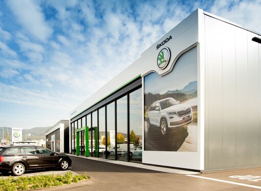 hoffmann automobiles Aesch - une grande ouverture graçe à la STA 20 téléscopique