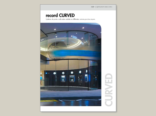 record CURVED – brochure